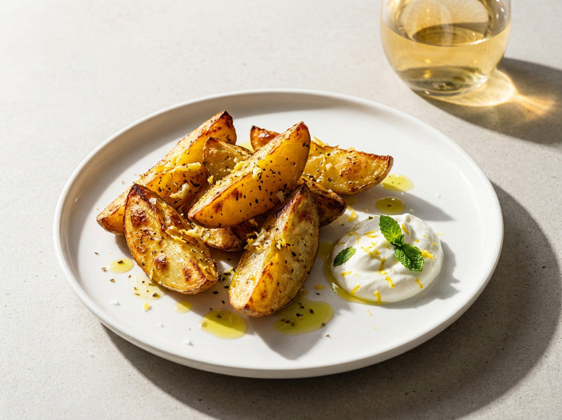 Greek Lemon Potatoes – Knusprige Zitronenkartoffeln aus dem Ofen