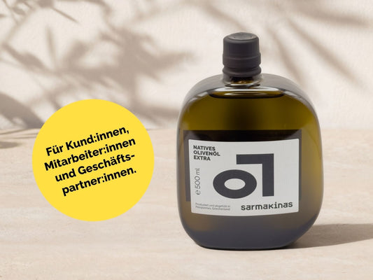 Olivenöl als Firmengeschenk: Warum es zu jedem Anlass passt – nicht nur zu Weihnachten