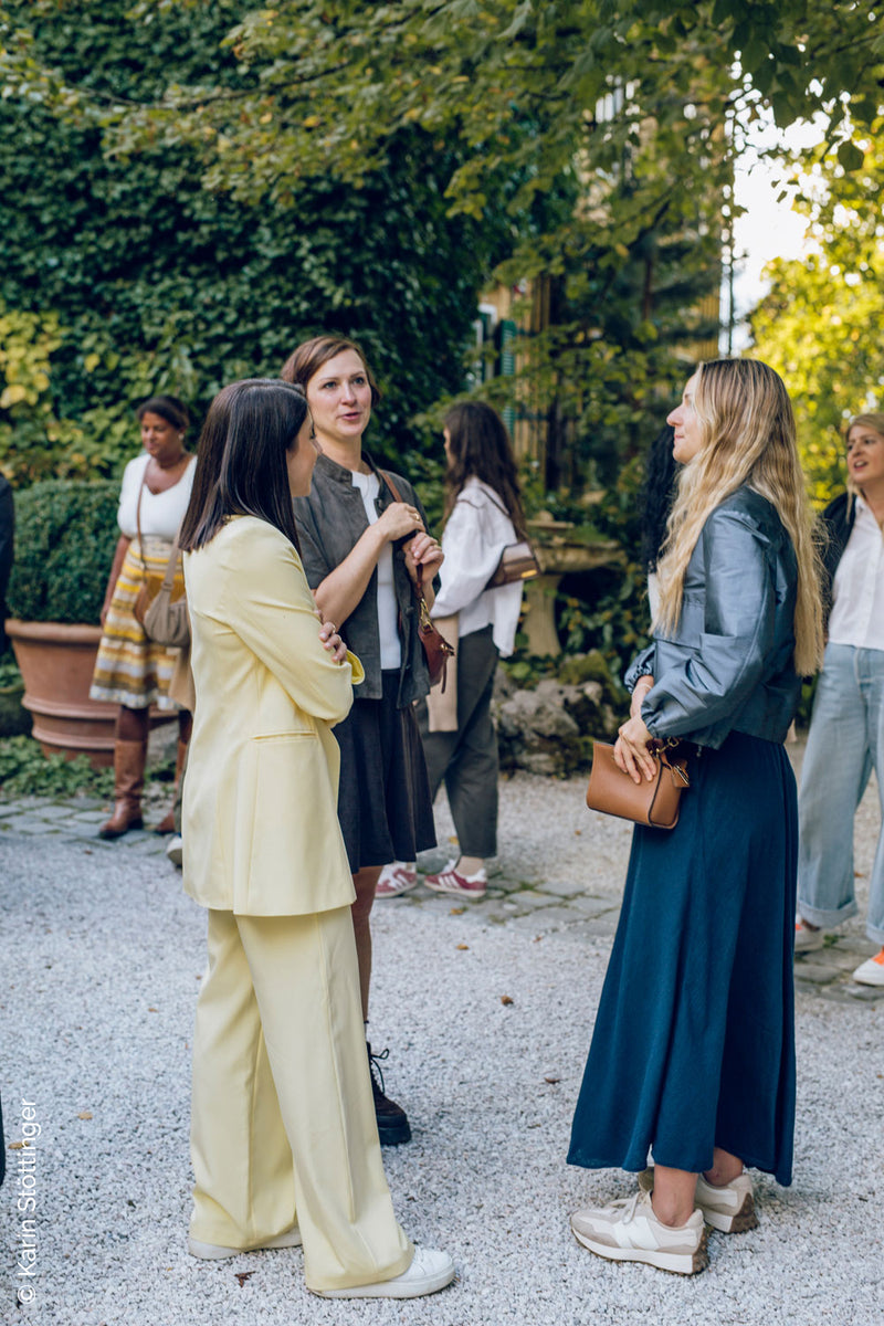 Sarmakinas beim Female Chefs Table am Attersee: Networking im Garten