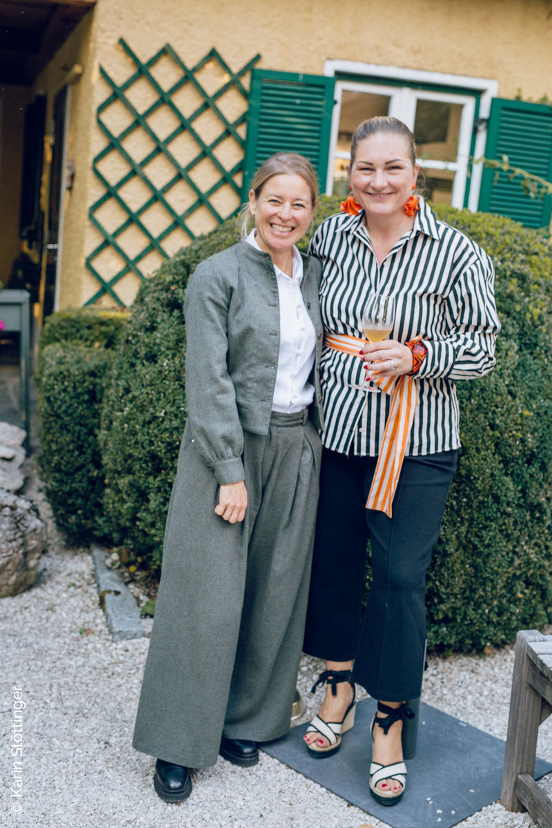 Sarmakinas beim Female Chefs Table am Attersee: Networking im Garten