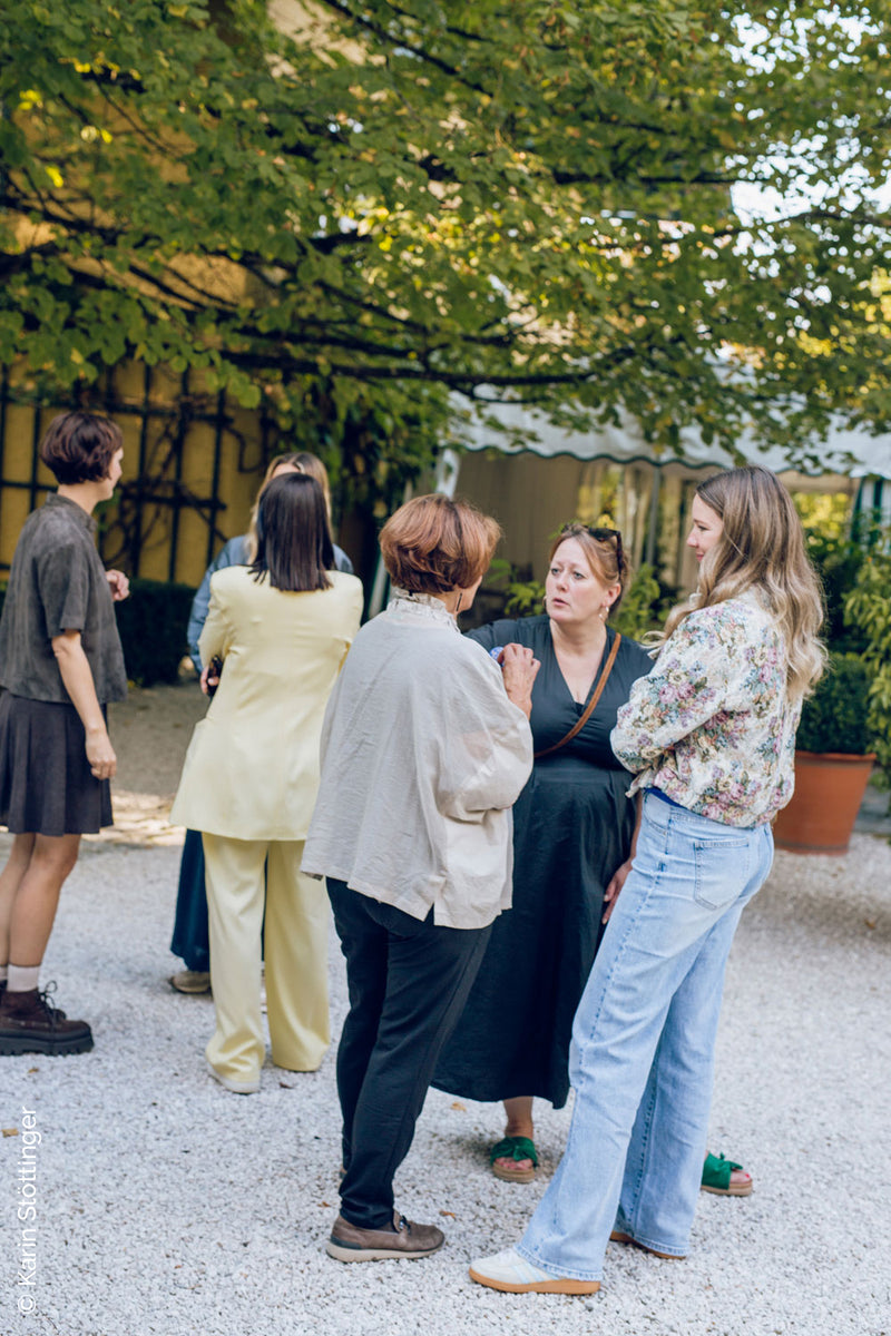 Sarmakinas beim Female Chefs Table am Attersee: Networking im Garten